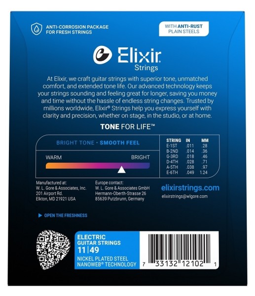Elixir Nanoweb 12102 Medium 11-49