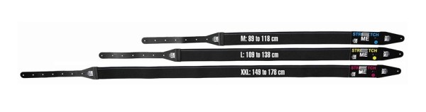 Nobels No1 Stretch Strap BLK L