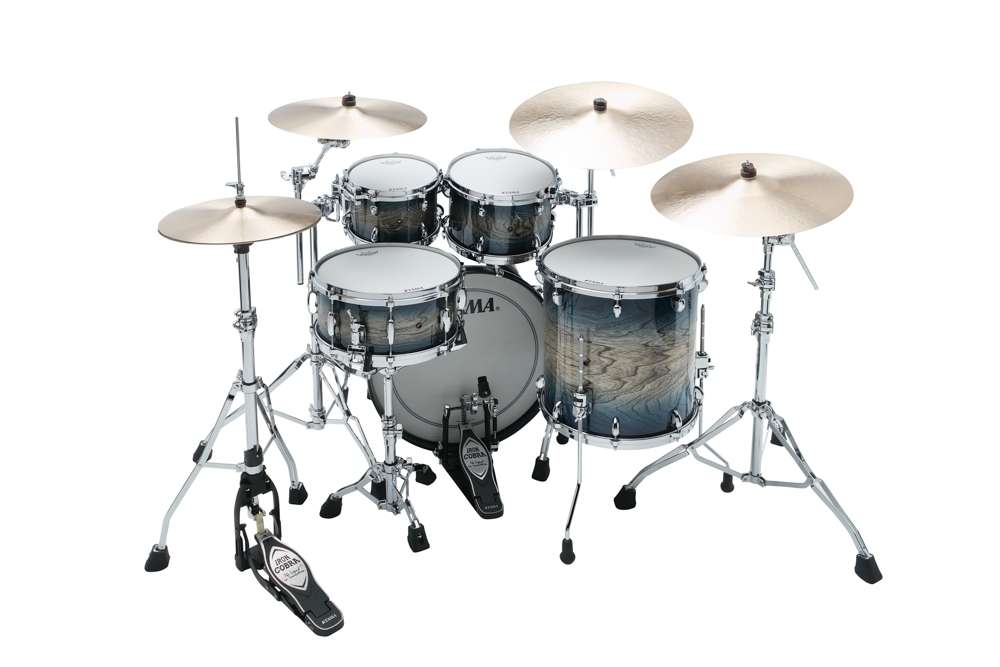 Tama Star Shell Kit 4-teilig Indigo Japanese Sen Burst ohne