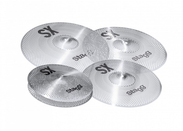 Stagg Silent Becken Set 14",16",18", 20"