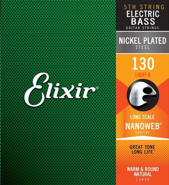 Elixir Nanoweb E-Bass 130 Einzelsaite