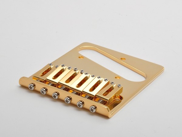 Gotoh Modern TL-Type Brücke Messing Gold