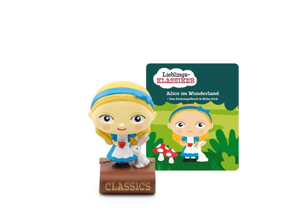 Tonies Alice im Wunderland + Das Dschungelbuch & Moby Dick