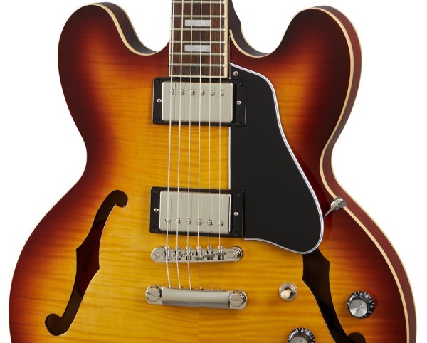 Epiphone ES-335 Figured Raspberry Tea Burst