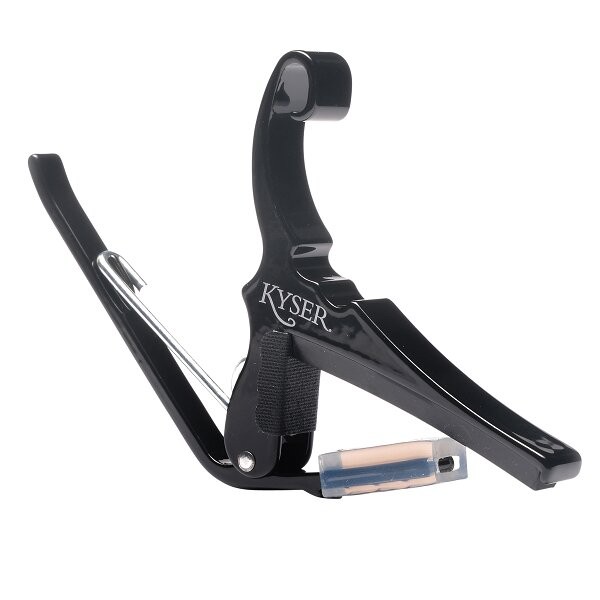 Kyser Quick Change Capo Acoustic Schwarz