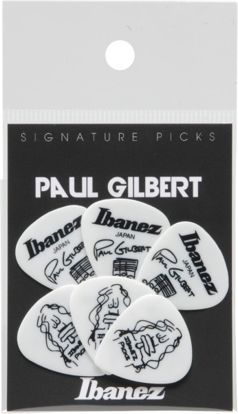 Ibanez Picks Paul Gilbert Signature Set Weiss