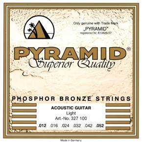 Pyramid Saiten für Akustikgitarre Phosphor Bronze Light