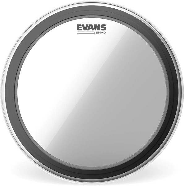 Evans 20" Emad Bassdrum Clear