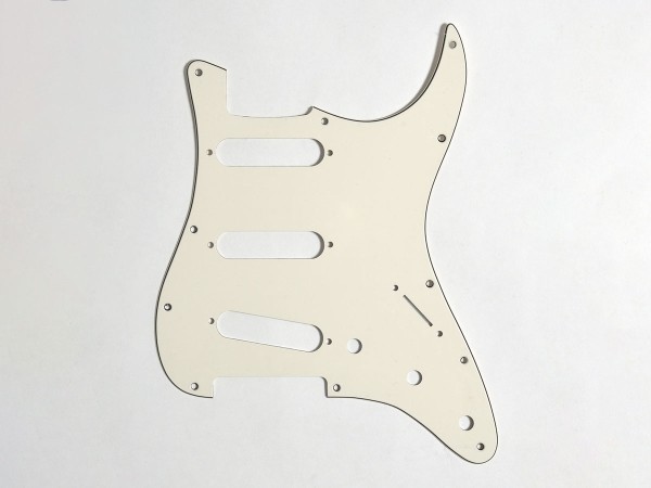 Göldo Pickguard Strat 3SC 3-fach aged white
