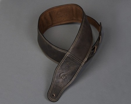 Harvest Gitarrengurt kurz braun