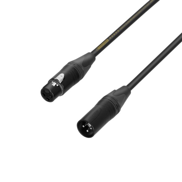 Adam Hall 5-Star Mikrofon-Kabel 1,5m, Neutrik