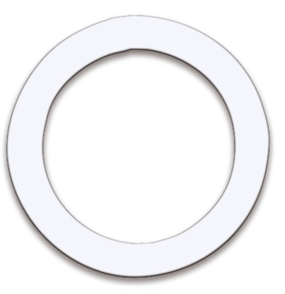 Remo 05" Dynamo Verstärkungsring weiß