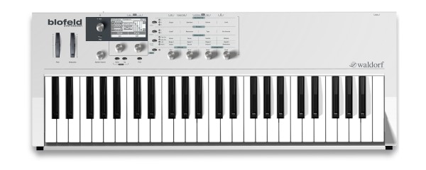 Waldorf Blofeld Keyboard Weiss