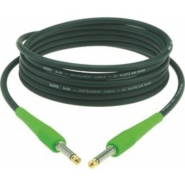Klotz KIK Instrumentenkabel 9m, grüne Tülle