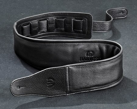 Harvest Bassgurt Top Grade Nappa lang schwarz