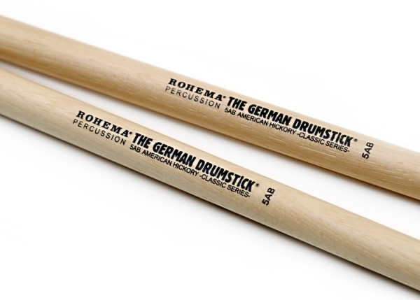 Rohema Drumsticks 5AB Hickory