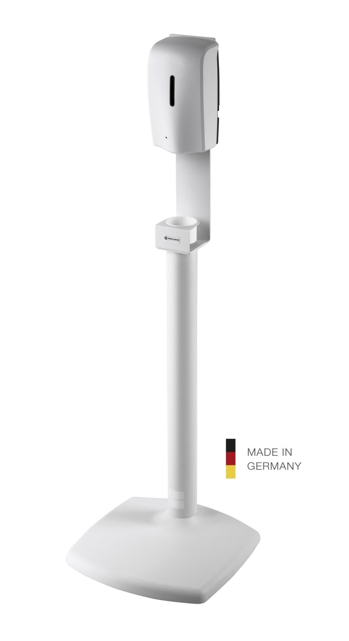 K&M 80359 DesinfektionsmittelsĂ¤ule weiĂź