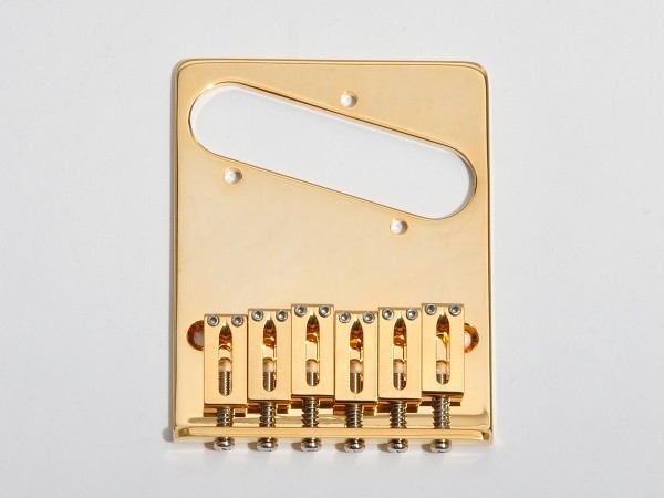 Gotoh Modern TL-Type Brücke Messing Gold