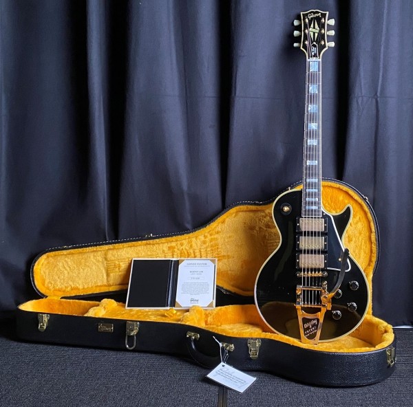 Gibson 1957 Les Paul Custom Reissue 3-Pickup Bigsby LA -Black Week Deal-