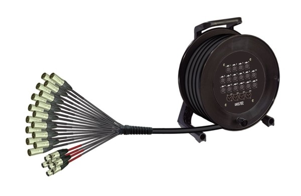 Multicore 16/4 mit Stagebox - Mietgerät