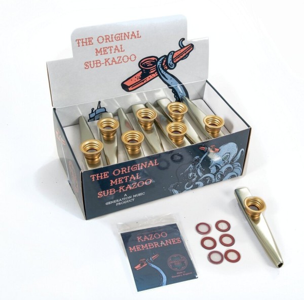 Kazoo, Metall