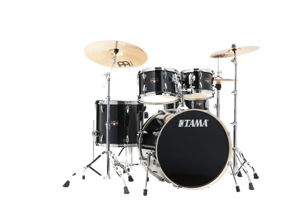 TAMA Imperialstar Drumset 5 teilig - Hairline Black -Black Week Deal-