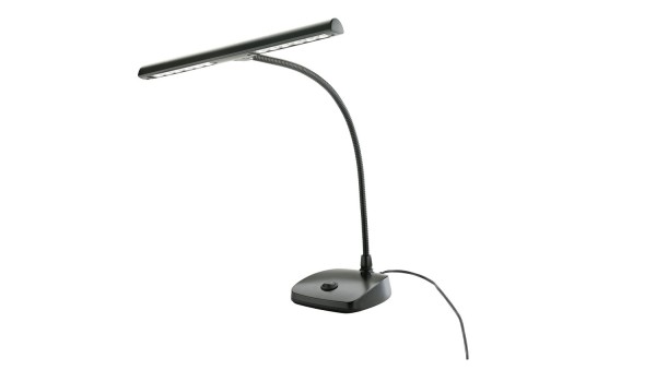 K&M 12297 LED Pianoleuchte, Schwarz